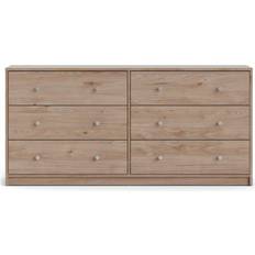 Spånplade Kommoder Tvilum May Nature Chest of Drawer 143.1x68.3cm