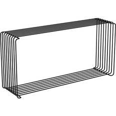 Montana Furniture Panton Black Wall Shelf 70cm