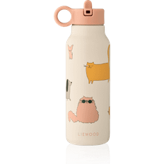 Liewood Falk Cats and Dogs Sandy Water Bottle 0.35L
