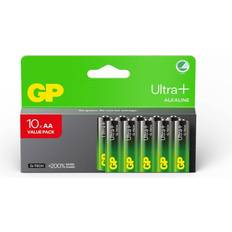 GP Batteries Battery Ultra Plus Alkaline AA/LR6 10-pack