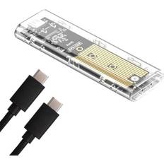 GERUI M.2 NVMe PCIe USB C 3.2 Gen 2 SSD Adapter