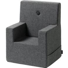by KlipKlap KK Kids Chair XL Blue Grey w. Grey