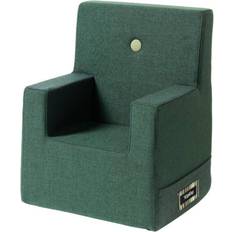 by KlipKlap KK Kids Chair XL Deep Green w. Light Green