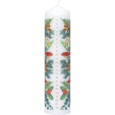 Woodland Advent Pillar 20 cm