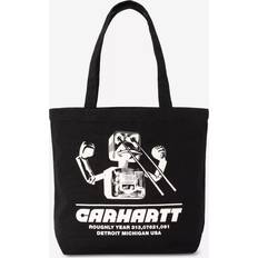 Herre - Sort Muleposer Carhartt WIP Cotton Canvas Robot Tote Bag - Black