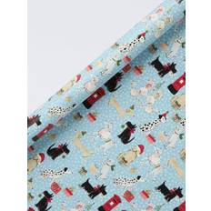 Christmas Dogs Wrapping Paper L4m Multi