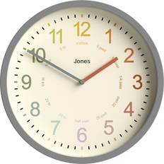 Jones Clocks Kids Analogue Wall Clock 25cm