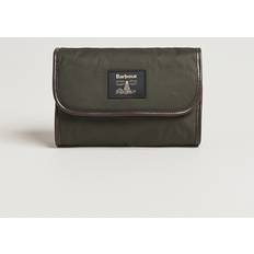 Barbour Toilettasker & Kosmetiktasker Barbour Lifestyle Wax Hanging Washbag - Olive