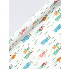 Christmas Mice Wrapping Paper L4m Multi
