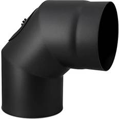 Kaminer Lanzzas Ugnsrör Båge 90° Med Dörr Ø 180 mm