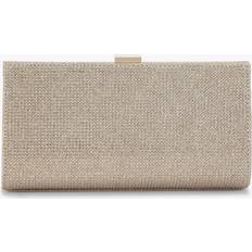 Carvela Helena Embellished Clutch Bag - Gold
