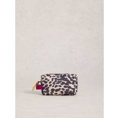 Yellow Toiletry Bags & Cosmetic Bags White Stuff Printed Meadow Toiletry Bag - Beige