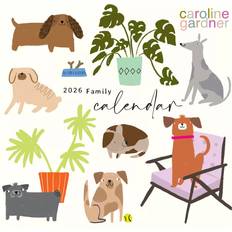 FSC (The Forest Stewardship Council) Calendars Caroline Gardner Square Family Wall Calendar 5cm H x 30.5cm W