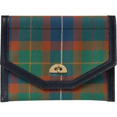 Cambridge Satchel Twist Lock Clutch Pouch Amnesty International Tartan - Tartan/Navy