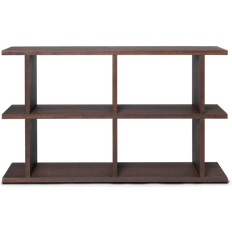 ferm LIVING Kona Bookcase 2 x 2 Dark Stained Bogreol 72cm