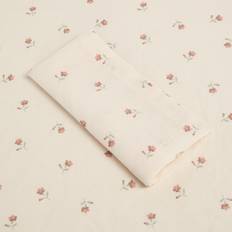Multicoloured Cloth Napkins Piglet in Bed Pearl Posy Bud Linen Blend Set of 4 Cloth Napkin