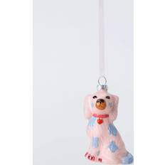 Pink Christmas Tree Ornaments John Lewis Heirloom Splendour Pink Dog Bauble Christmas Tree Ornament