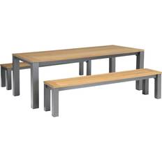 Kettler Patio Dining Sets Kettler Elba 8-Seater Garden Table Bench Patio Dining Set