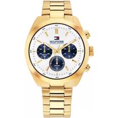 Tommy Hilfiger Armbåndsure Tommy Hilfiger Hudson 1710723 Beige Kvarts Herreur