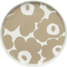 Marimekko Kitchen Accessories Marimekko Oiva Unikko Beige Dessert Plate 20cm