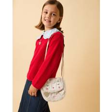 Gold Bags Accessorize Gold Girls Owl Crossbody Bag - Beige