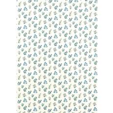 Florals Roman Blinds Clarke & Clarke Leiden Made to Measure Curtains Denim
