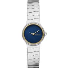 Skagen Armbåndsure Skagen Freja Lille SKW3171 Blå Kvarts Dameur