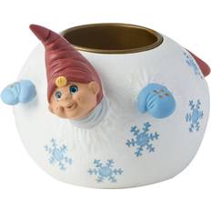 Adventslys Klarborg Kalenderstage Jasper H 10 cm Polyresin Hvid Adventslys
