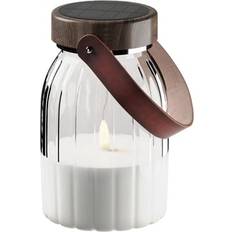 Deluxe Homeart Hvid Lanterner Deluxe Homeart LED H 16 cm Steamin Hvid Lanterne