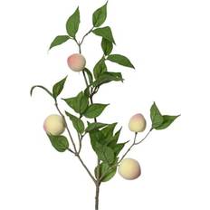 Kunstige planter Fersken Gren B 23 x H 56 cm Polyester Kunstig plante