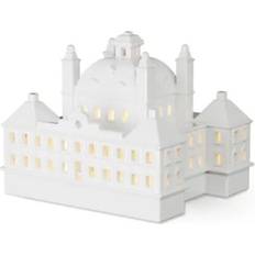 Kähler lyshus Kähler Urbania Lyshus Fredensborg Slot H 12.5 x 15 x L 13 cm Fyrfadsstage