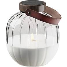 Deluxe Homeart Hvid Lanterner Deluxe Homeart LED H 20 cm Steamin Hvid Lanterne