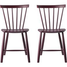 FDB Møbler Køkkenstole FDB Møbler J46 Spisebordsstol 2 Stk H 80 cm Køkkenstol
