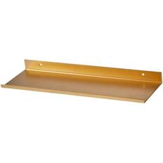 Hylde Til Væg 40 cm Messing