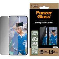 Samsung Galaxy S25+ Screen Protectors PanzerGlass Ultra-Wide Fit Privacy Screen Protector for Galaxy S25+/S24+ Transparent