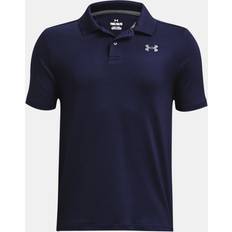 Blue Polo Shirts Children's Clothing Under Armour Boy's Matchplay Polo Shirts - Midnight Navy/Pitch Gray (1377346)