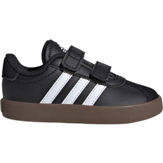 adidas Toddler VL Court 3.0 Skateboard - Core Black/Cloud White/Core Black