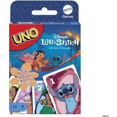 Mattel Card Games Board Games Mattel Uno Disney's Lilo & Stitch Card Came