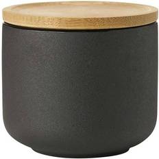 Bambu Koppar & Muggar Stelton Theo Mugg Med Underlägg Svart Mugg 20cl