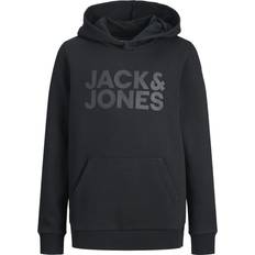 Jack & Jones Logotyp Hoodie Junior Svart