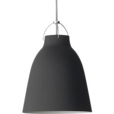 Caravaggio p2 Fritz Hansen Caravaggio P2 Matt Black Pendant Lamp ∅ 25.8cm
