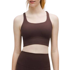 Fickor BH:ar Lululemon Energy BH Lang Espresso Frauen