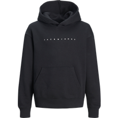 Jack & Jones Junior Logo Hoodie - Black/Black