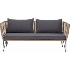 Bruna - Metall Soffor Bloomingville Mundo Brown Sofa 175cm 2 Seater