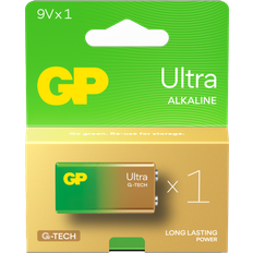 GP Batteries Batterier & Opladere GP Batteries 1604AU 9V Ultra 1-pack
