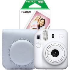 Fujifilm Instax Mini 12 White with Case and Photo Paper 20 Sheets