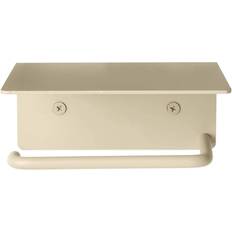 Beige Badeværelsestilbehør ferm LIVING Dora Toiletrulleholder Rustfrit Stål 1104269668