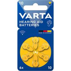 Knapbatteri Varta ZA 10 Knapbatteri zink-luft 1,4 V Høreapparat PR70. [Ukendt]