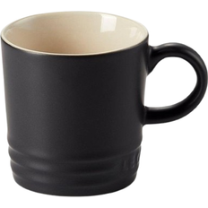 Le Creuset Stoneware Satin Black Espresso Cup 10cl