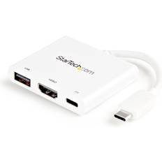 StarTech USB C-USB C/HDMI/USB A Multiport Adapter M-F 0.1m
